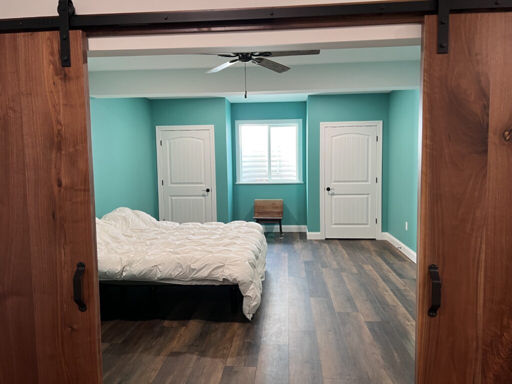 Bedroom in Linglestown, PA Basement Remodel from GP Harris