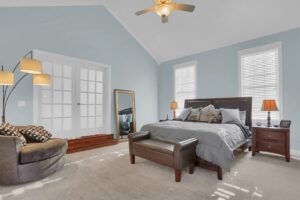 Master bedroom in addition in Elizabethtown, PA from G.P. Harris Renovations & Remodeling