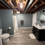 Lebanon Bathroom Addition to Finished Basement