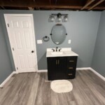 Lebanon Bathroom Addition to Finished Basement